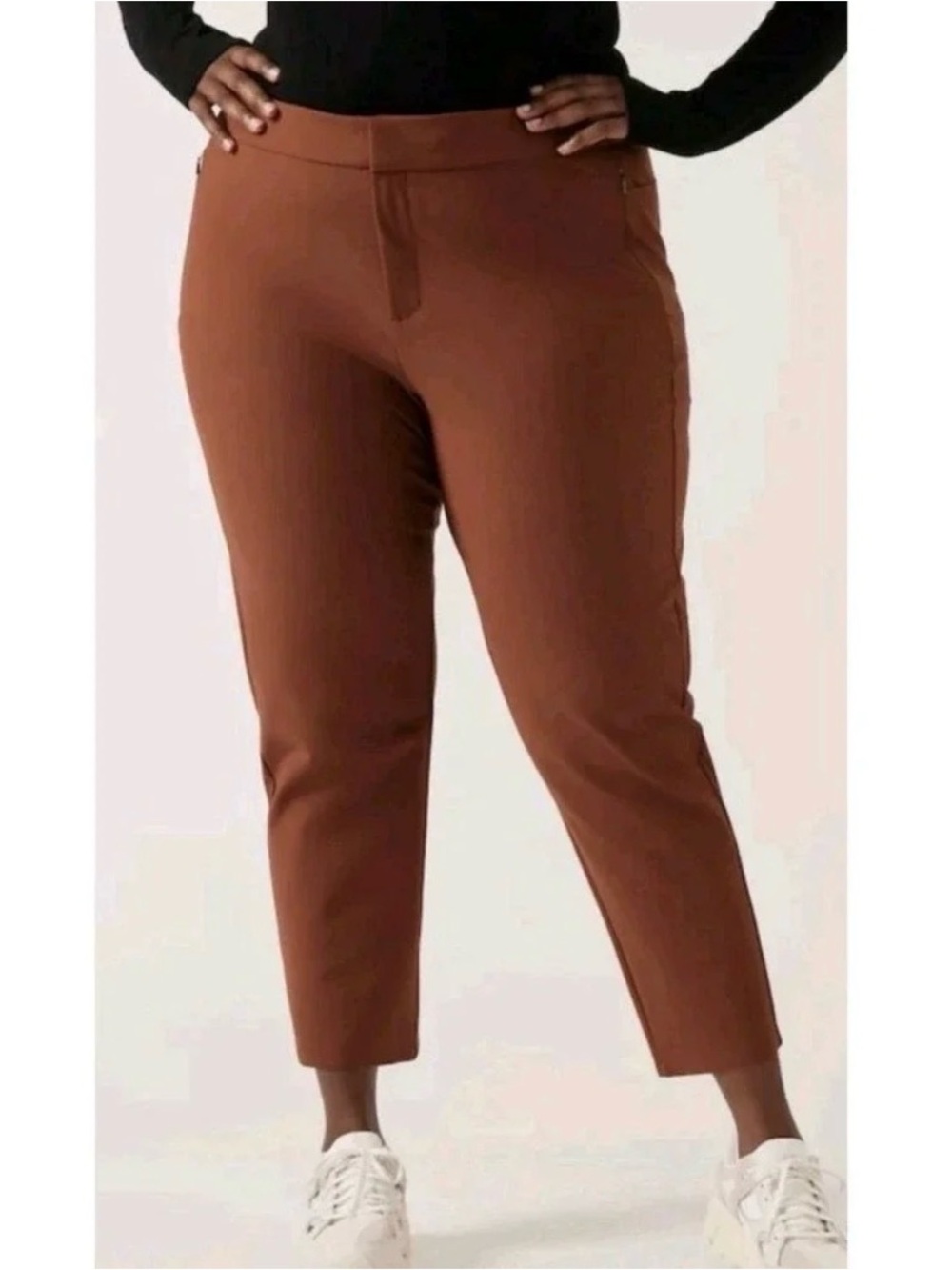 Athleta Stellar Trouser Pant, Ancient Mahogany Brown Work pants size 20